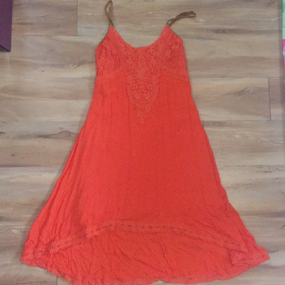 Orange dress